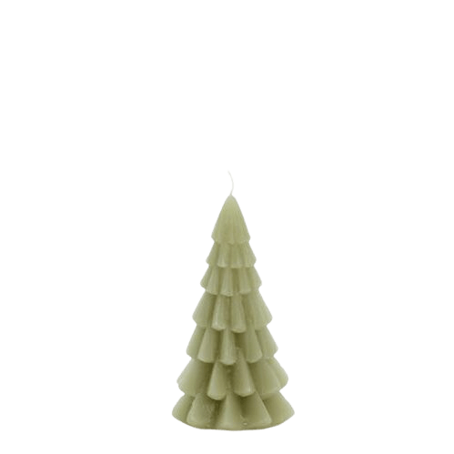 Groen Kerstboom Kaars Klein | Rustik Lyn Woonunique