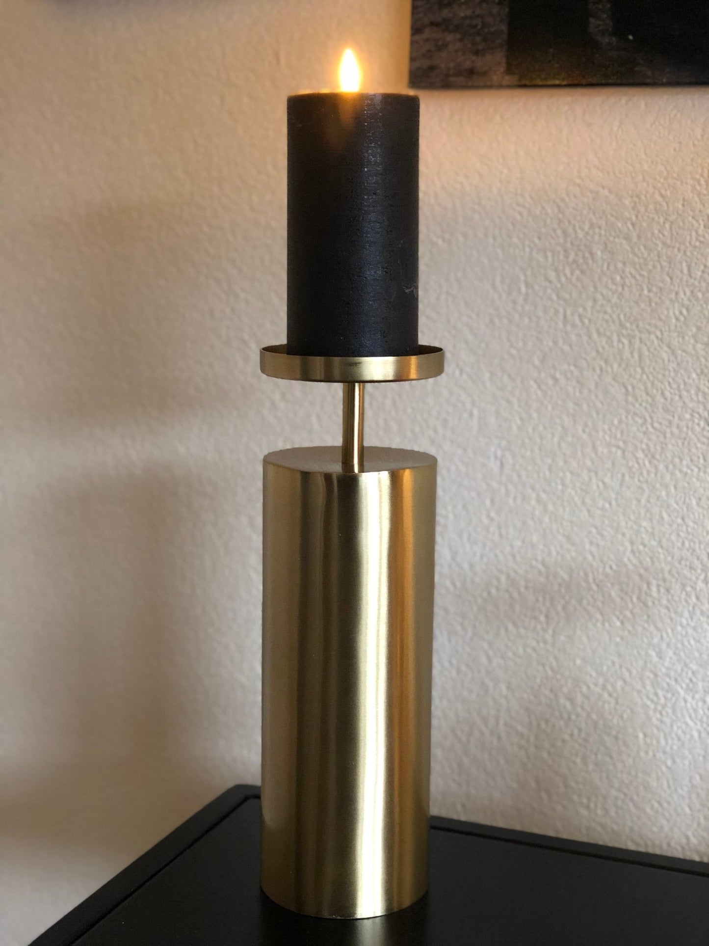 Led kaars zwart Woonunique
