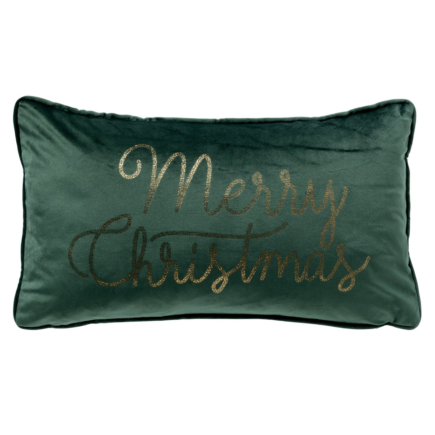 Merry Christmas kussen groen | 30x50cm Woonunique