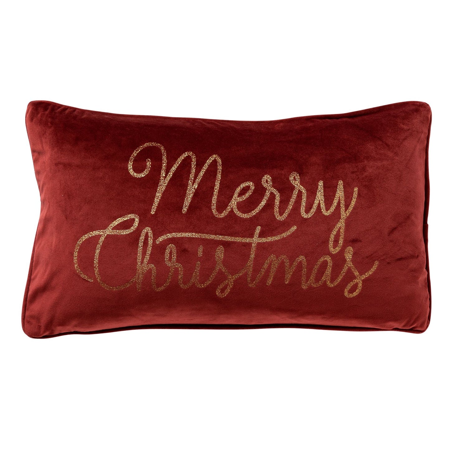 Merry Christmas kussen rood | 30x50cm Woonunique