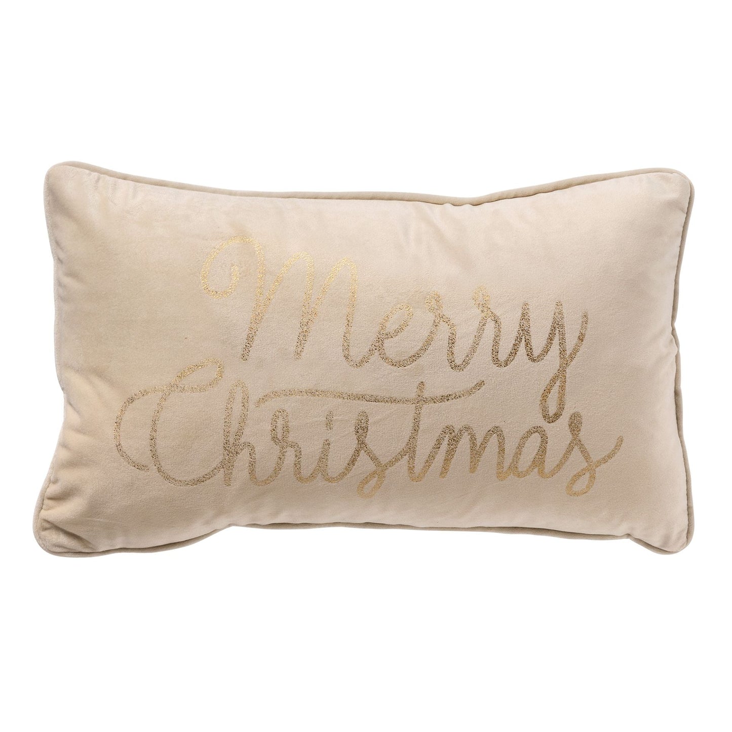 Merry Christmas kussen wit | 30x50cm Woonunique