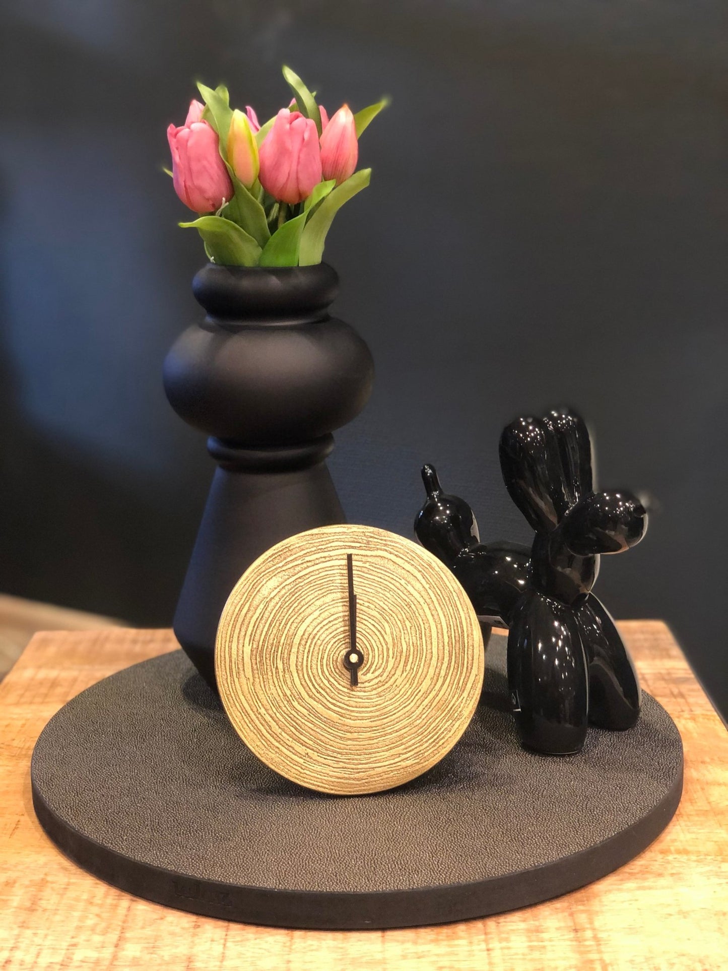 Swirl klok Woonunique