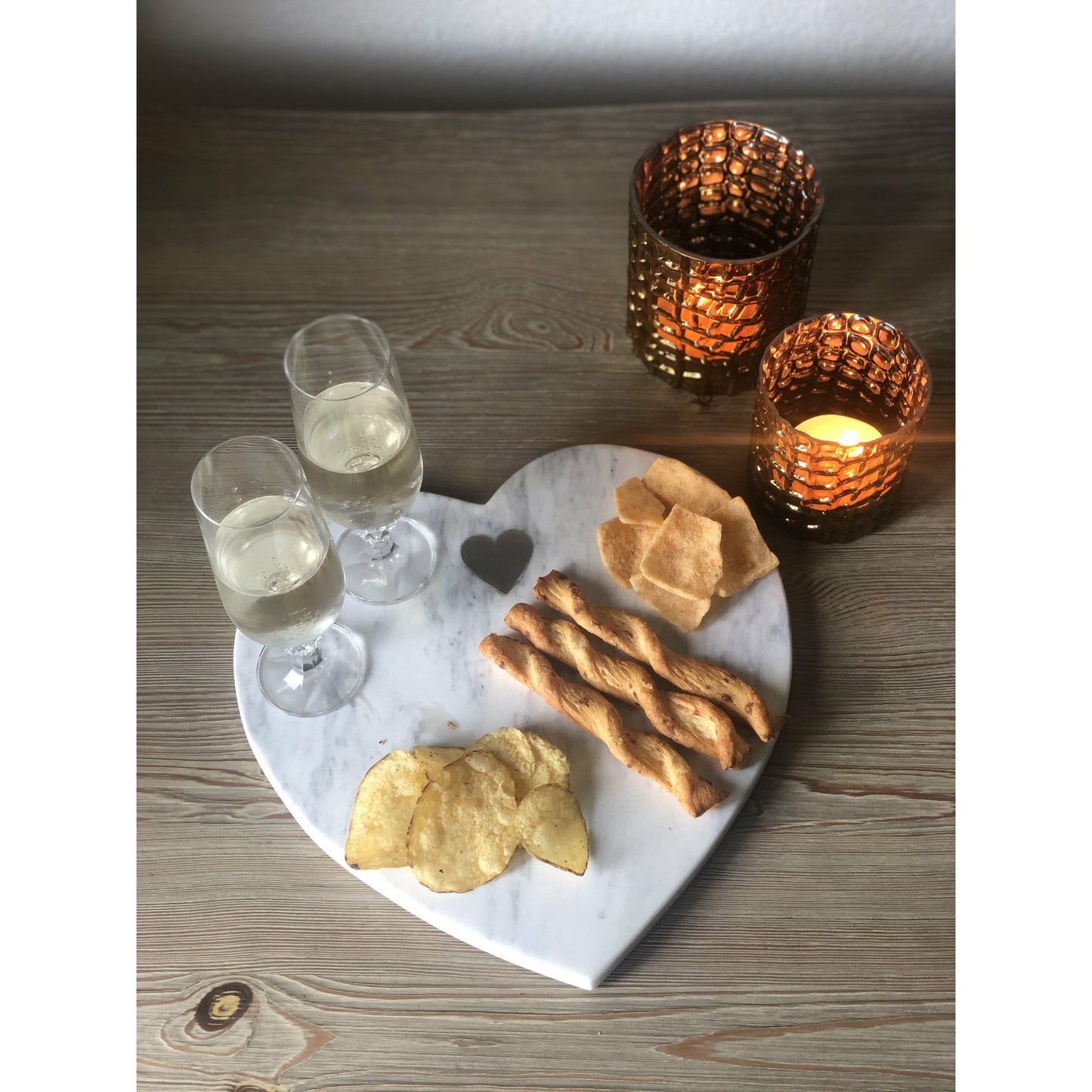 Tapasplank | marmer wit Woonunique