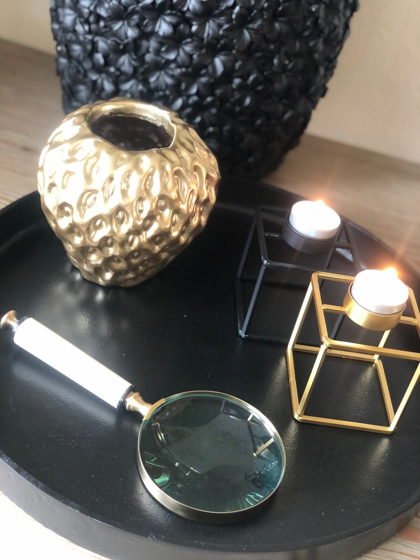 Theelicht Houder | Goud Woonunique