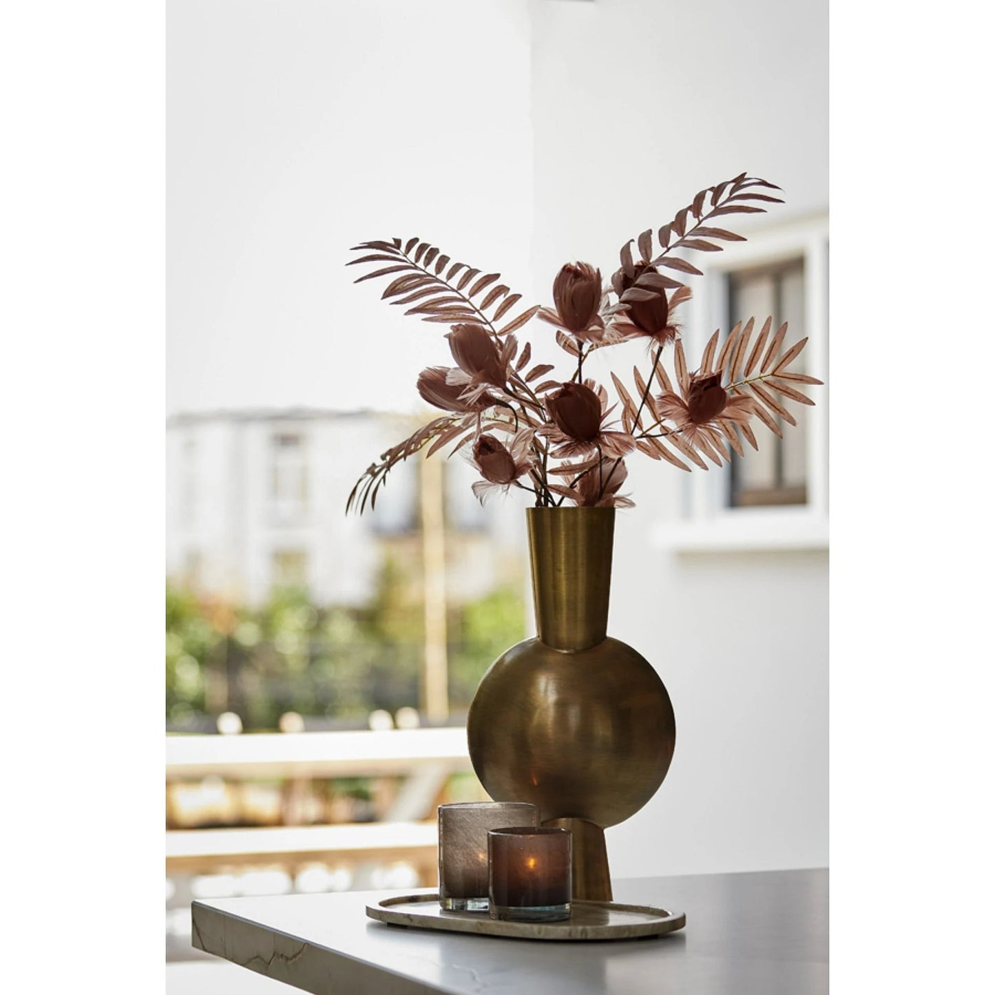 Vaas Brons | 15 x 53 cm Woonunique