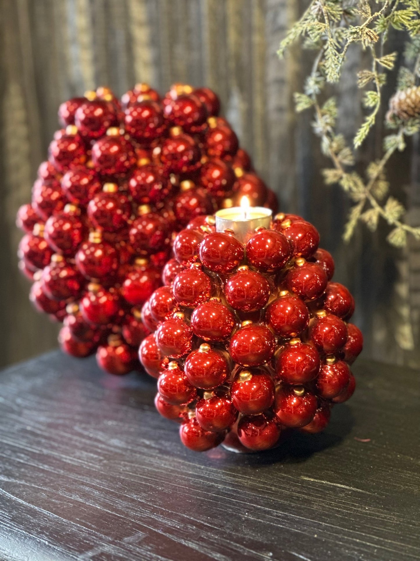 Xmas vaas rood | 20x22cm Woonunique