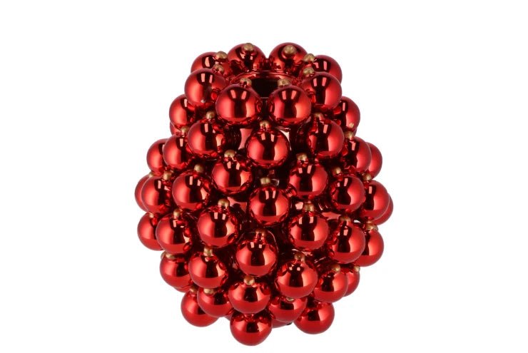 Xmas vaas rood | 20x22cm Woonunique