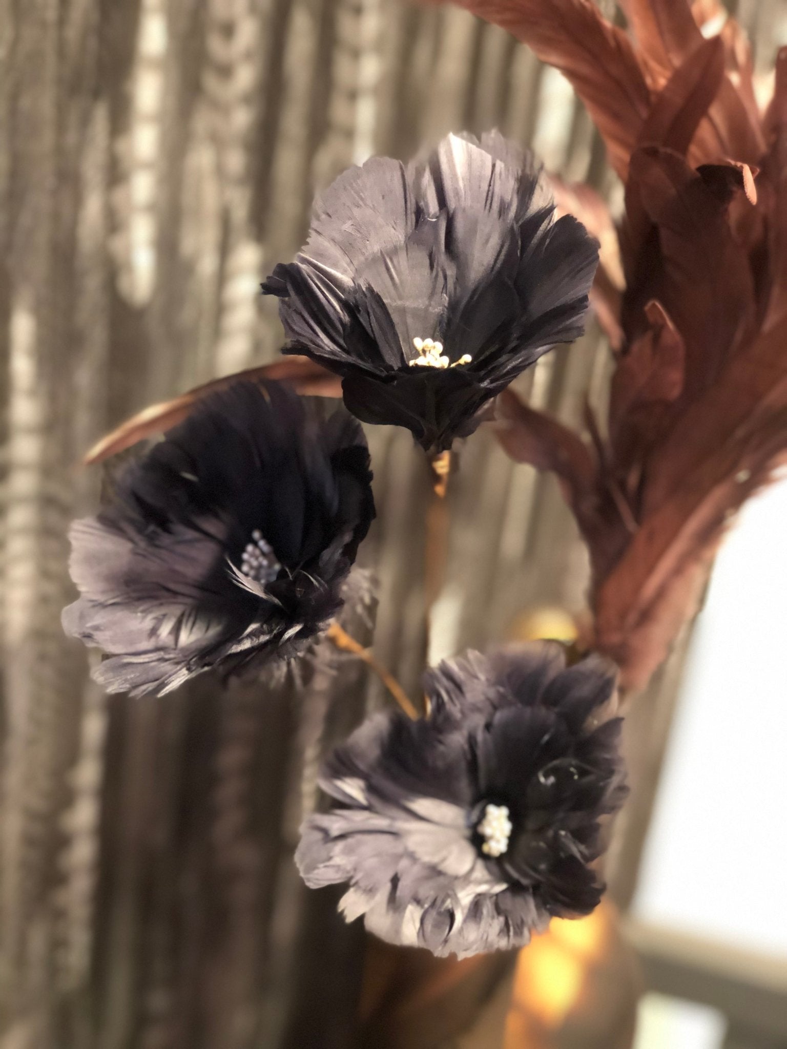 Flower Feather | Blue Woonunique