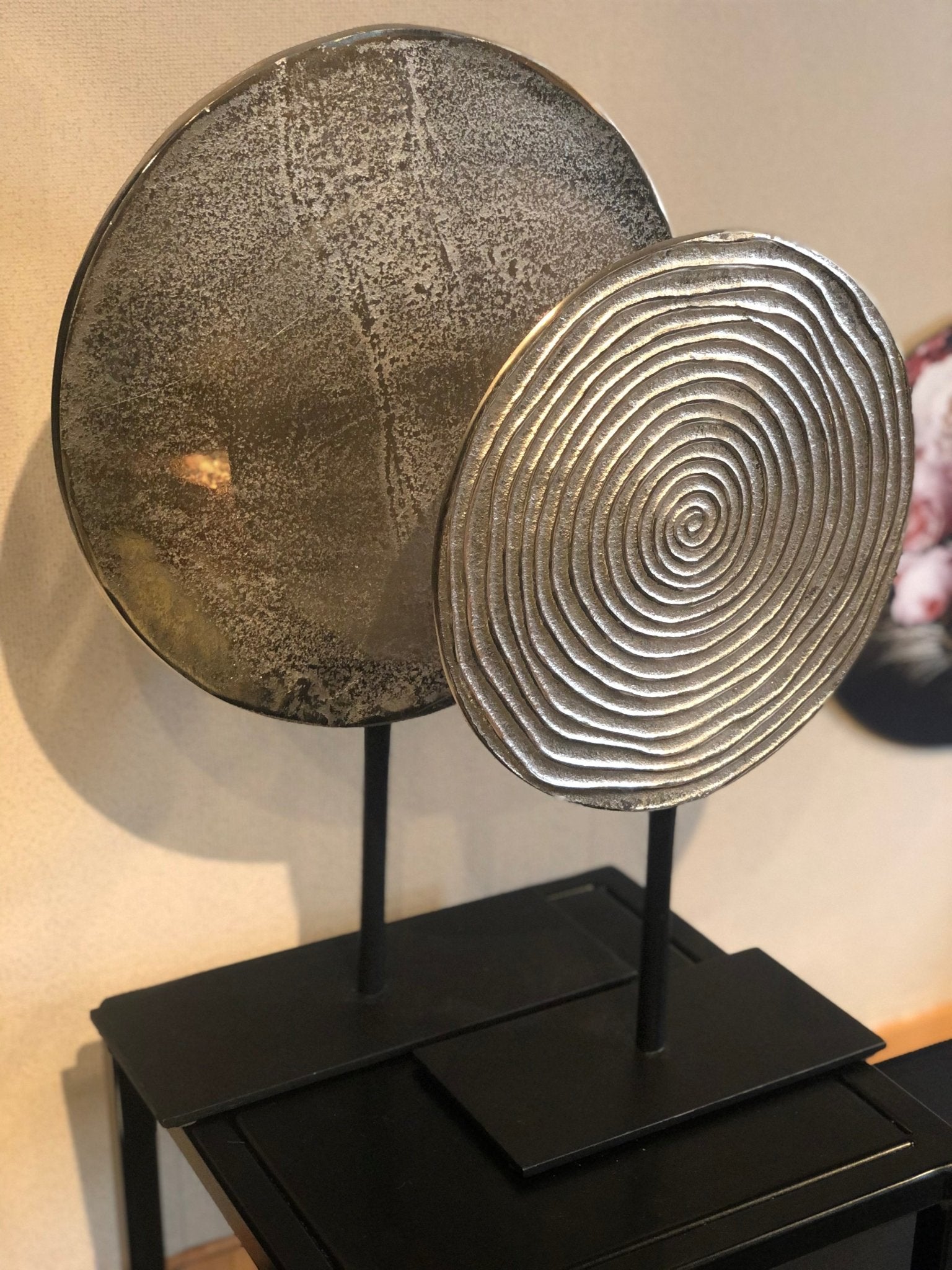 Ornament Op Voet | Zilver Woonunique