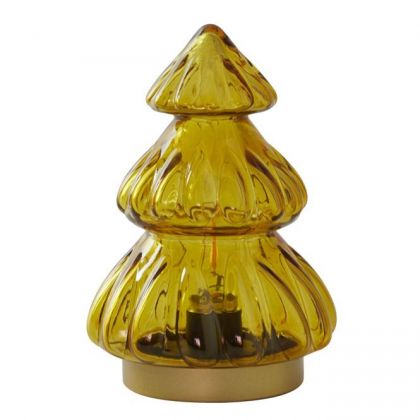Tafellamp Kerstboom | Okergeel Woonunique