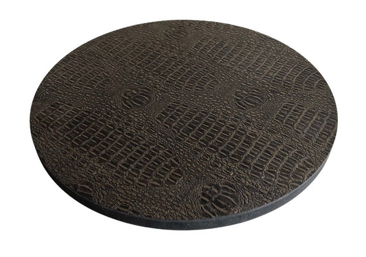 Tray croco brons/zwart | 40x40cm Woonunique